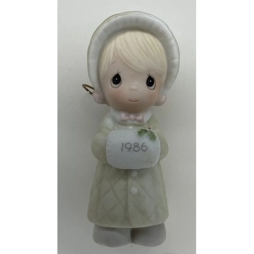 NWB Precious Moments Christmas Ornament Wishing You A Cozy Christmas 3